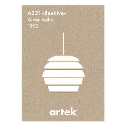 レビューでクーポン&プレゼント】 artek アルテック 50×70 ポスター 全