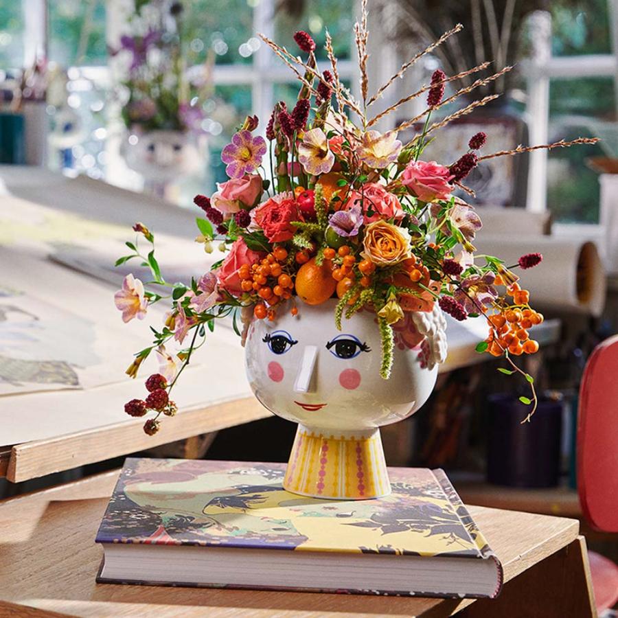 ビョルン・ヴィンブラッド（Bjørn Wiinblad）火鉢 BJORN WIINBLAD EVA フラワーポット Φ15.5cm / Φ21cm ( ビヨン・ヴィン