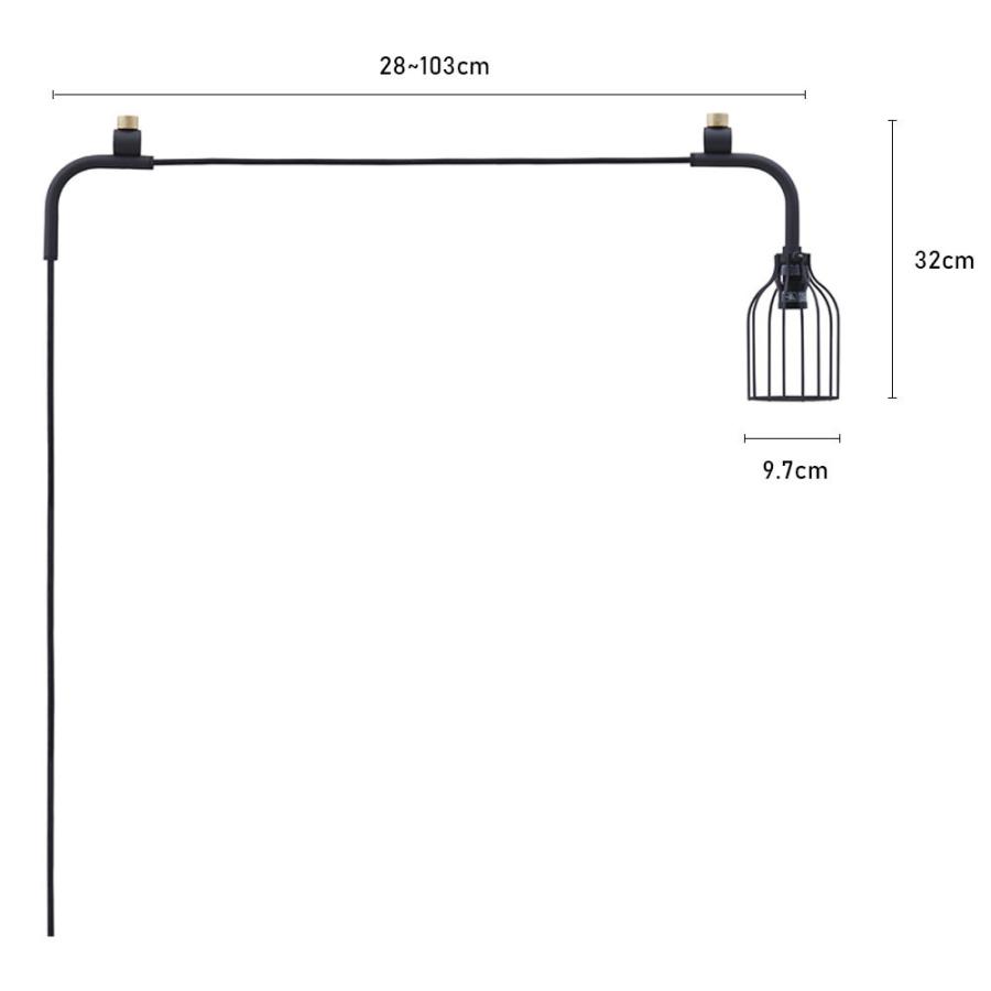 【レビューでクーポン&プレゼント】DRAW A LINE Lamp B 008 ( ドローアライン ランプ B 横専用 テンションロッドB専用 照明 間接照明 ライト おしゃれ )_11
