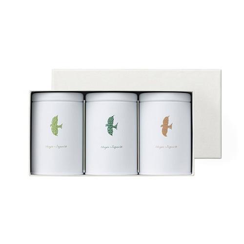 茶屋すずわ いつものとき お茶 3缶入りギフトセット (煎茶 緑茶 ティー
