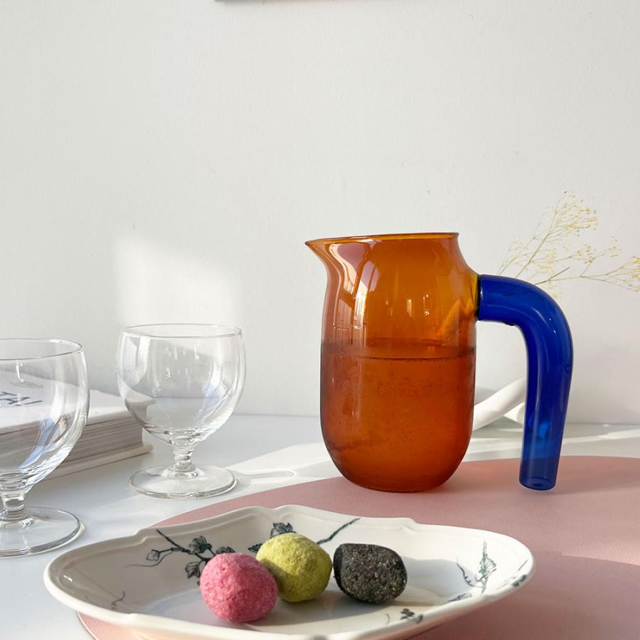 生活雑貨 HAY jug HAY Glass Jug - Blue – MoMA Design Store