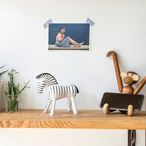カイボイスン ゼブラ 復刻盤 (kay bojesen ZEBRA 木製玩具 置物