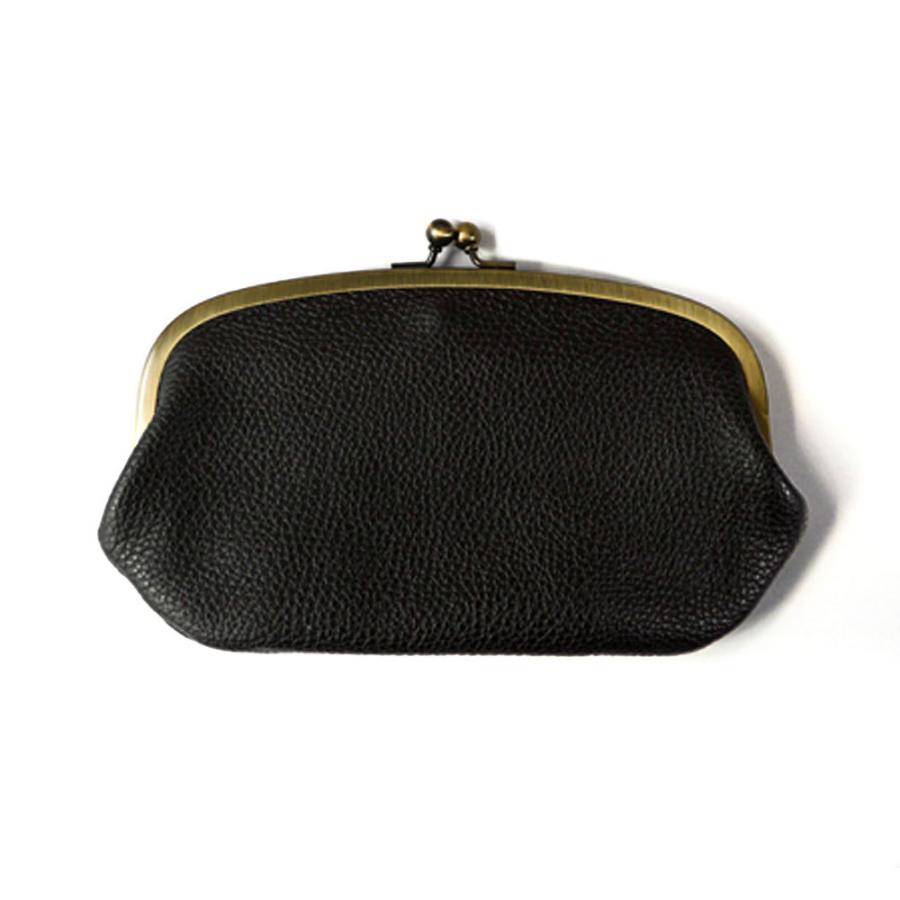 KWS_leather がま口財布 ( KWS 財布 兼 バッグ 長財布 レザー 大容量