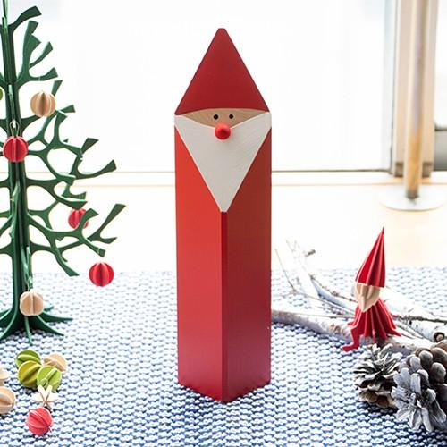 ラッセントレー 木のサンタ角 L (Larssons Tra スウェーデン オブジェ