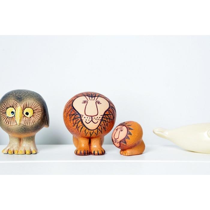 リサラーソン　フクロウ　置物　陶器 Lisa Larson（リサラーソン） 【並行輸入品】リサラーソン 置物