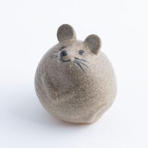 リサラーソン 3匹のねずみ (正規代理店品 置き物 オブジェ 陶器 ねずみ