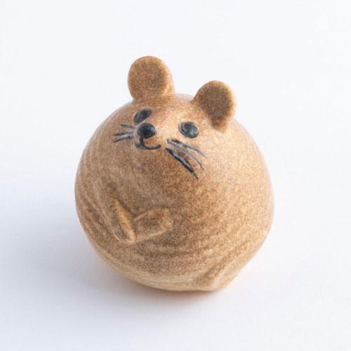 リサラーソン 3匹のねずみ (正規代理店品 置き物 オブジェ 陶器 ねずみ