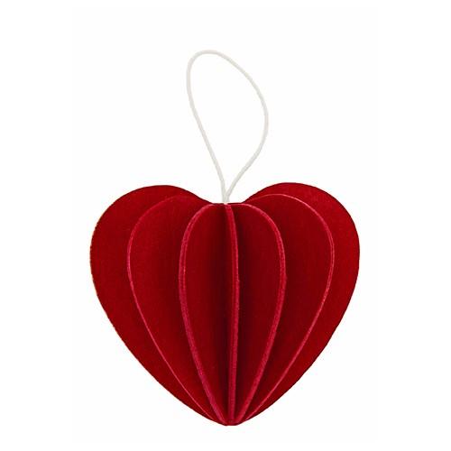 ロヴィ　ハート Lovi (ロヴィ) ハート6.8cm 全3色 (メール便可 4個まで 北欧 白樺