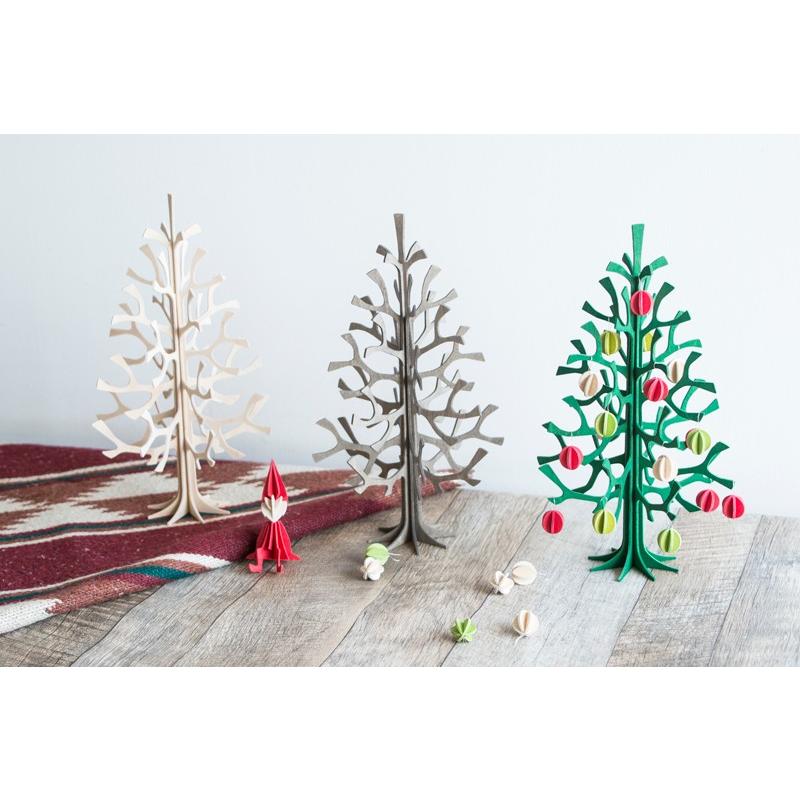 Loviクリスマスツリー25cm 全5色 (メール便可 2個まで ロビ モミの木