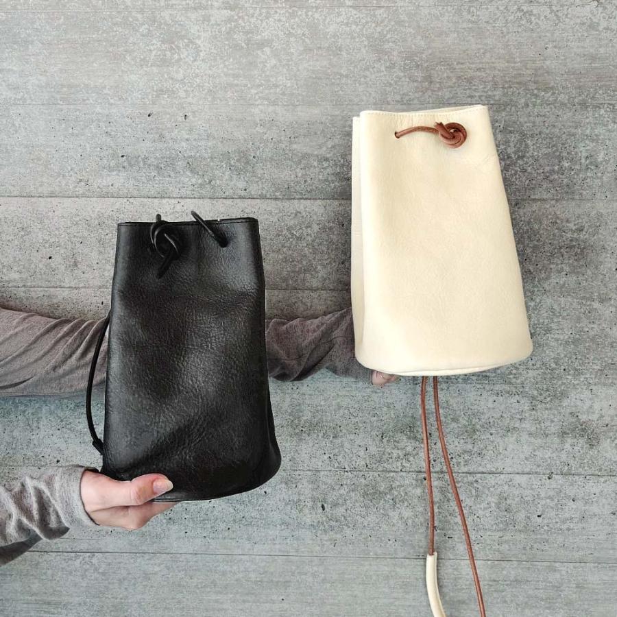 maripe Leather レザー巾着バッグ 大 3way ( マリペ 巾着バッグ バッグ