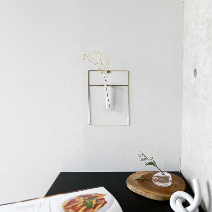 PIKE wall brass vase 3種セット PIKE wall brass vase 全3種( ピケ ウォールブラスベース 一輪挿し