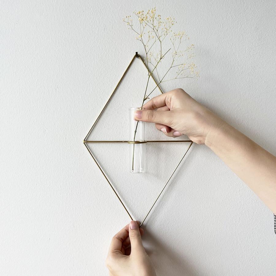 PIKE wall brass vase 全3種( ピケ ウォールブラスベース 一輪挿し