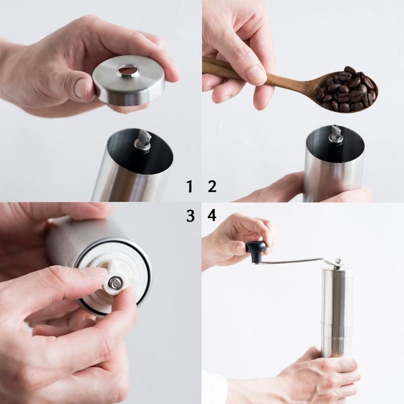 6か月保障付き】ポーレックスコーヒーミル2 ミニ (正規品 ミルII ミニ2  