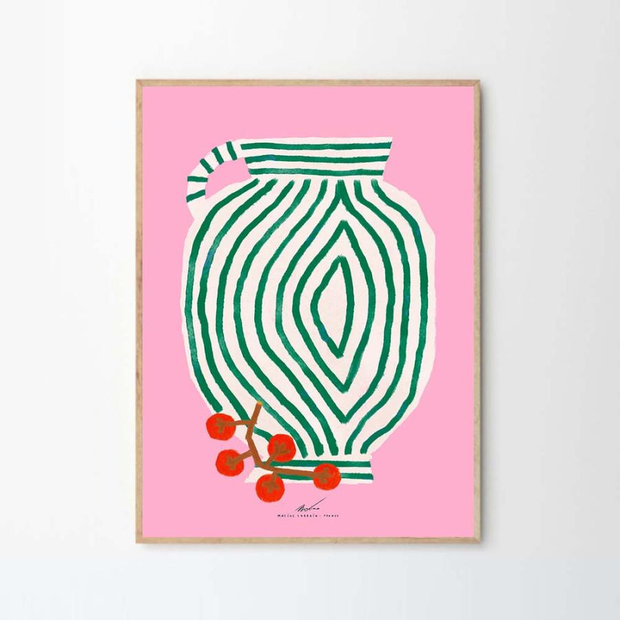 THE POSTER CLUB Vase and Currants 50×70cm 30×40cm ( ポスタークラブ