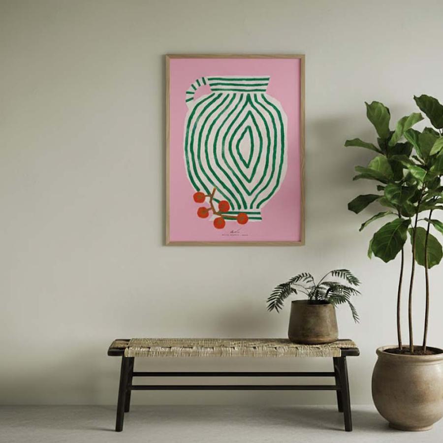 THE POSTER CLUB Vase and Currants 50×70cm 30×40cm ( ポスタークラブ