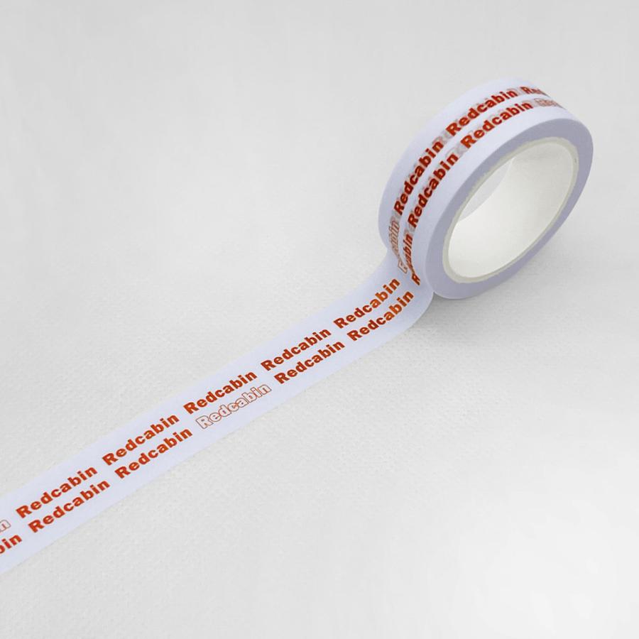 Red Cabin オリジナルマスキングテープ 15mm 全6種 【メール便可 24個