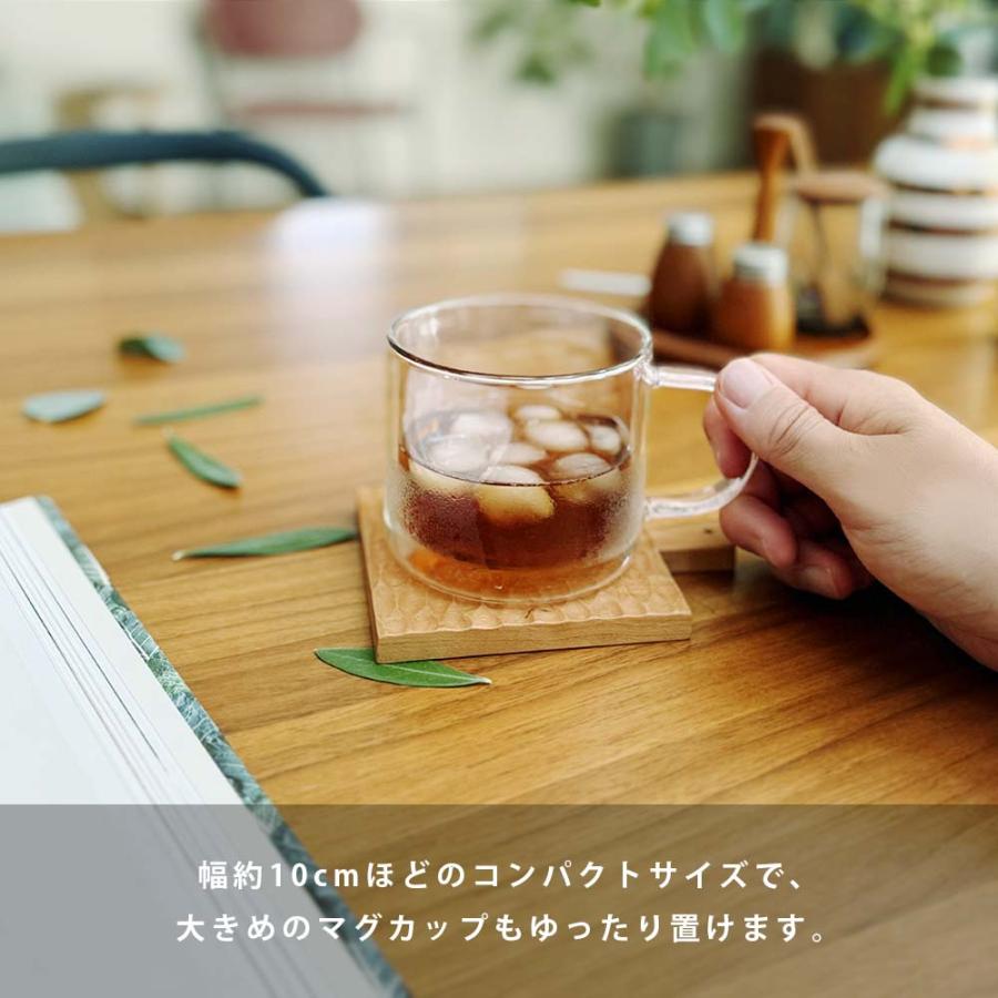 the reset 木製コースター【メール便可】( 木製 コースター 茶敷