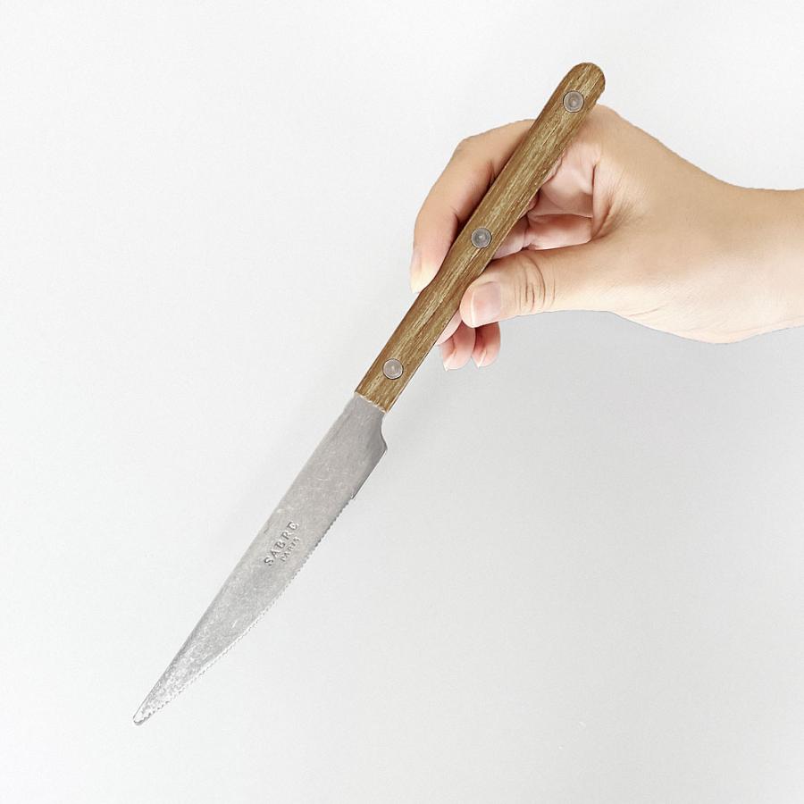 SABRE PARIS TEAK テーブルナイフ 【メール便可 6本まで】( サーブル