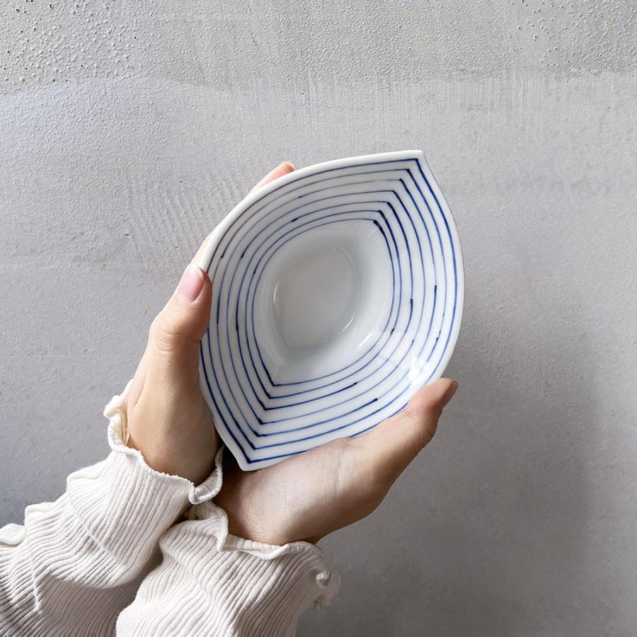 眞窯 Leaf ボウル S ( しんがま 皿 食器 ボール リーフ 葉っぱ 楕円皿