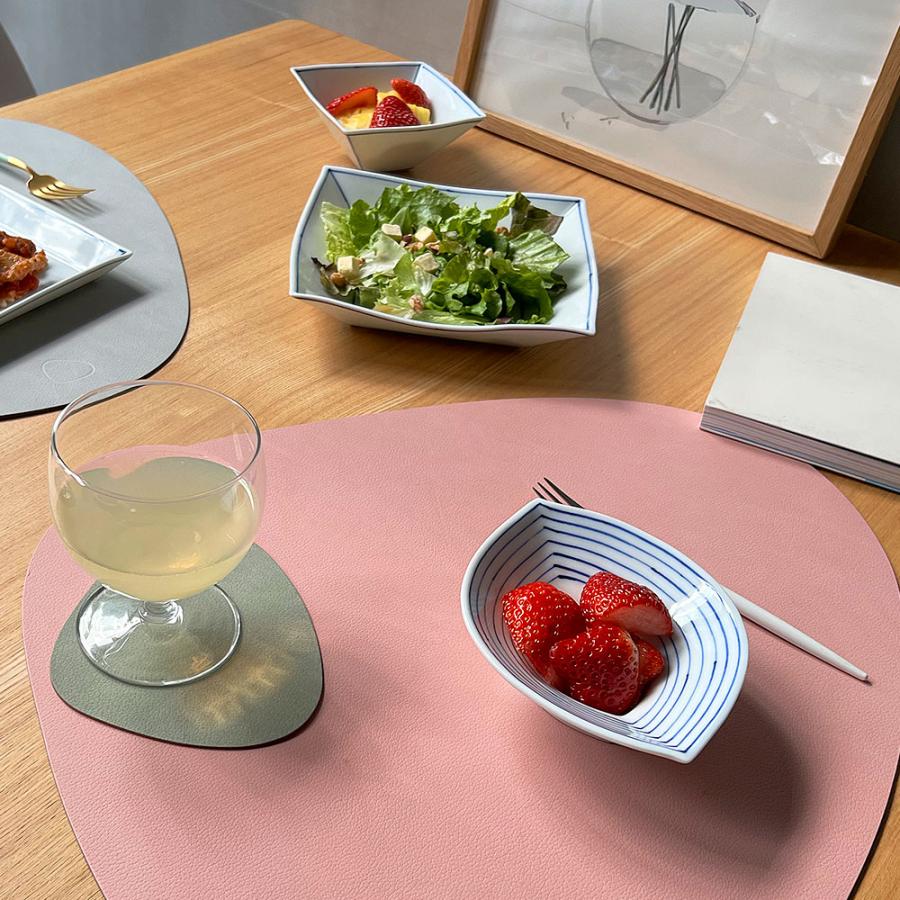 眞窯 Leaf ボウル S ( しんがま 皿 食器 ボール リーフ 葉っぱ 楕円皿