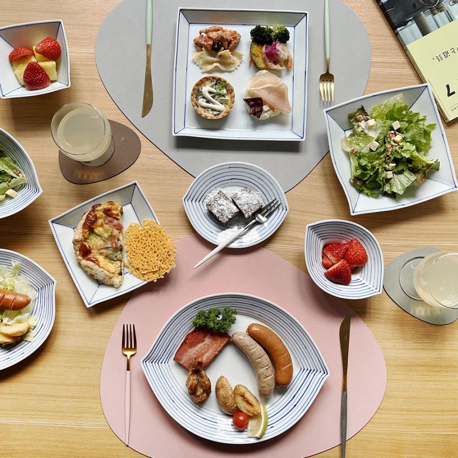 眞窯 Leaf ボウル S ( しんがま 皿 食器 ボール リーフ 葉っぱ 楕円皿
