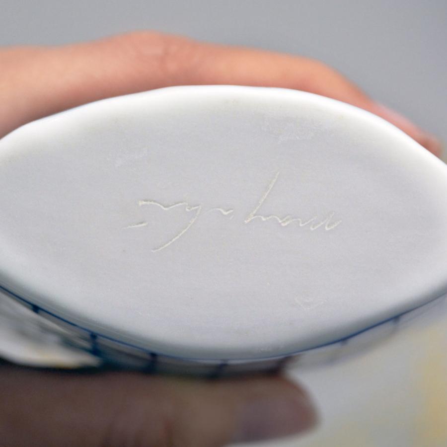 加藤進(号 信人) 手付花瓶 加藤進(号 信人) 手付花瓶