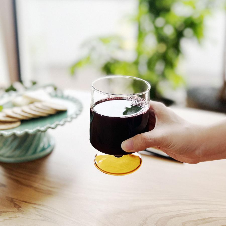 Skon ゴブレットグラス 280ml ( スコン 脚付き ワイングラス グラス