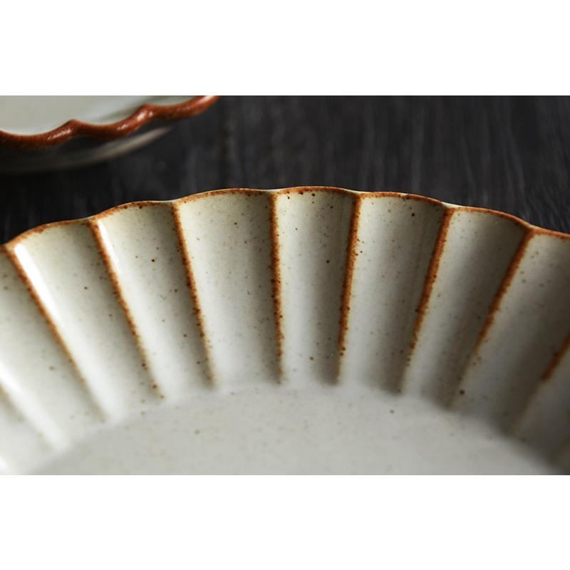 バルバリ メインプレート (barbarie スタジオエム お皿 陶器 器 赤土