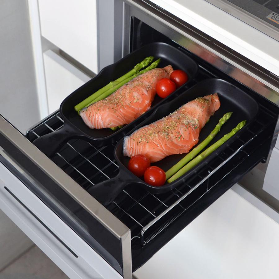 TOJIKI TONYA トウジキトンヤ 耐熱手付グリルプレート ハーフ ( グリル