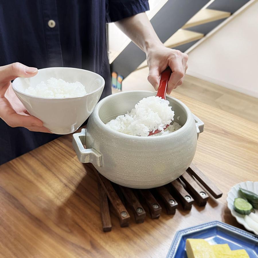 TOJIKI TONYA グレー ご飯鍋 3合炊き ( トウジキトンヤ ごはん鍋 2合 3
