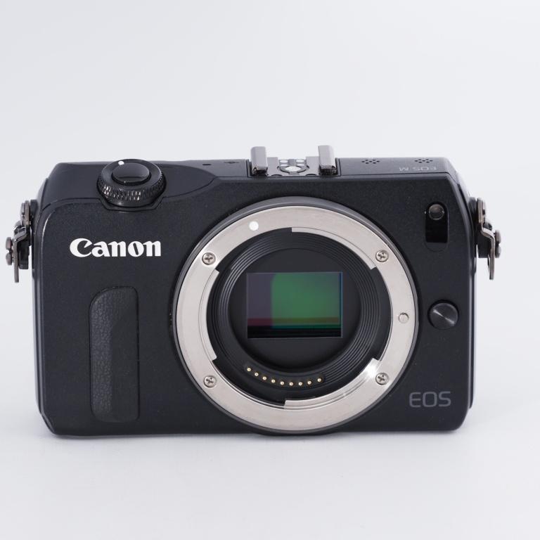 Canon キヤノン ミラーレス一眼カメラ EOS M ボディ ブラック EOSMBK