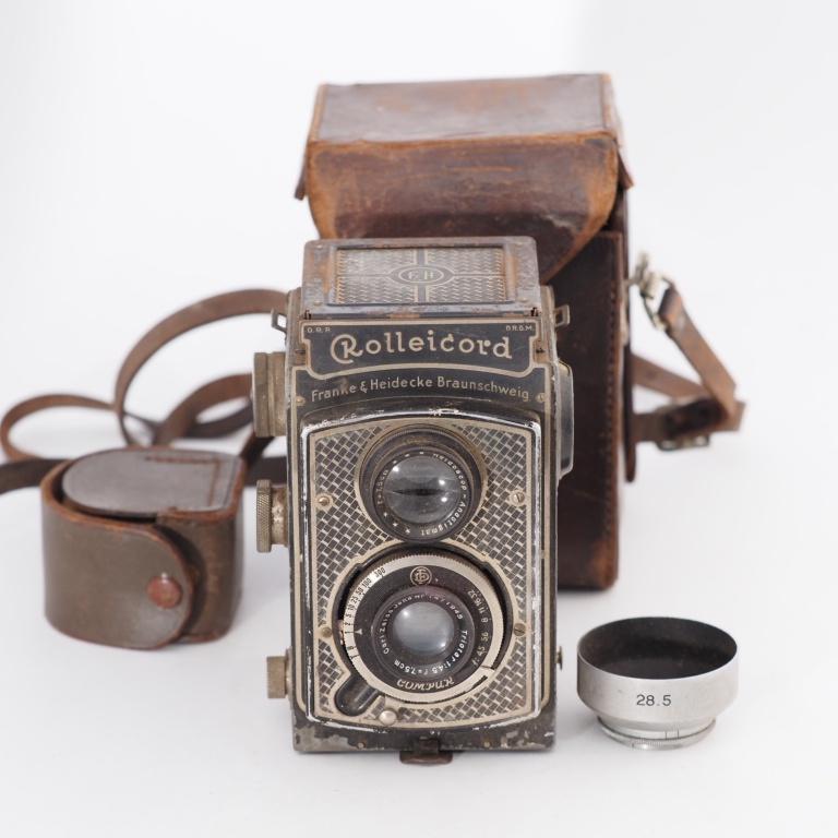 LOWRIDER - Rolleicord I ローライコード1型 Triotar 75mm F4.5 二眼レフ Art Deco 金ピカコード #12147 Rolleicord I ローライコード1型 Triotar 75mm F4.5 二眼レフ