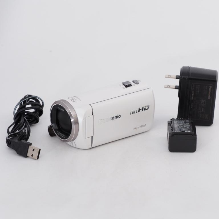 パナソニック Panasonic HC-V360M-W ホワイト