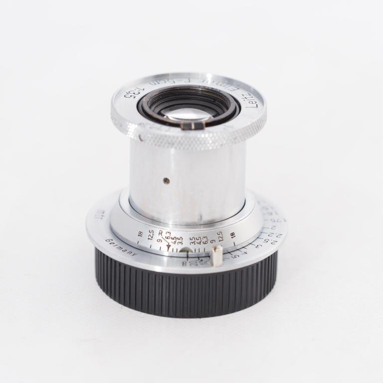 LEICA - LEICA ライカ エルマー ELMAR L 50mm F3.5 沈胴 L39マウント #12628 LEICA ライカ エルマー ELMAR L 50mm F3.5 沈胴 L39マウント