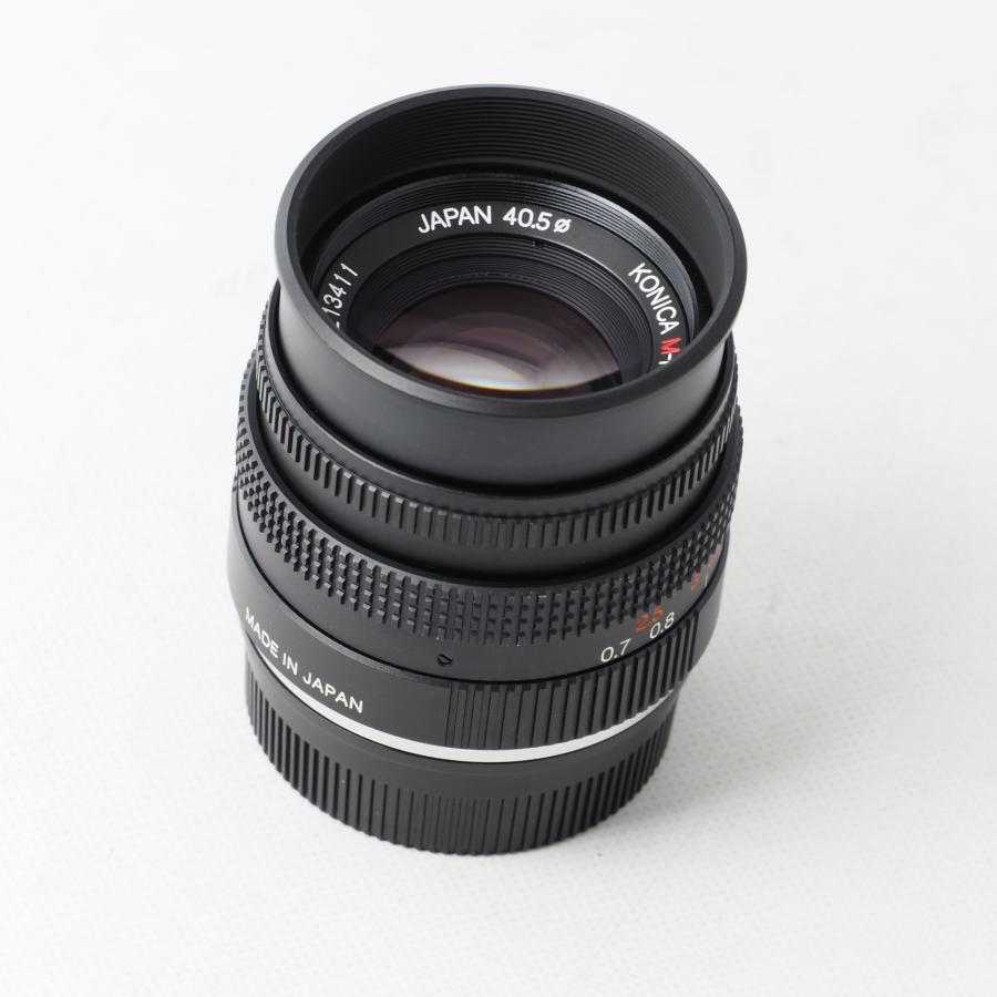 Konica M-Hexanon 50mm F/2 Leica M マウント #12700 |  | 10