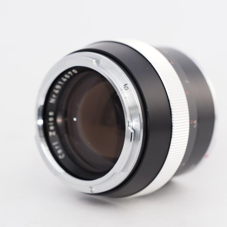 Carl Zeiss Sonnar ゾナー 85mm F2 Lens For Contarex コンタレックス用 ブラック ケースつき 純正キャップ 珍品 #12744