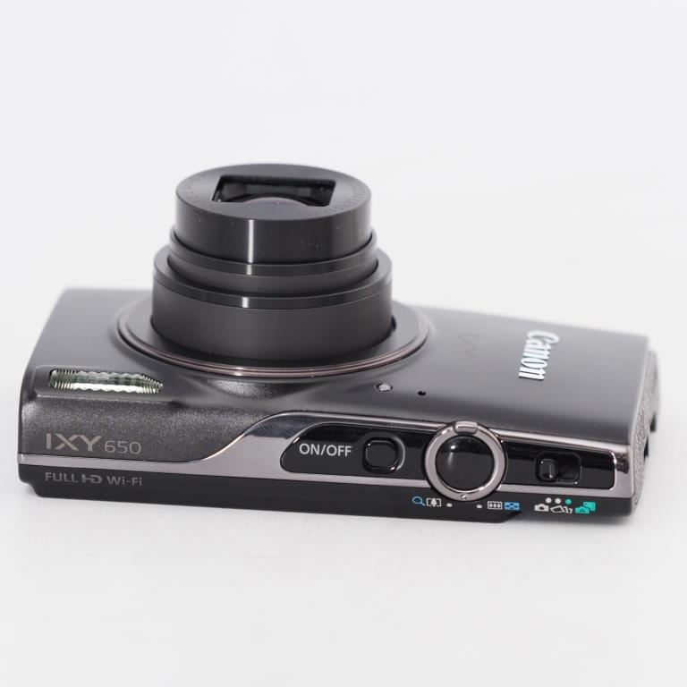 Canon キヤノン コンパクトデジタルカメラ IXY 650 ブラック 光学12倍  