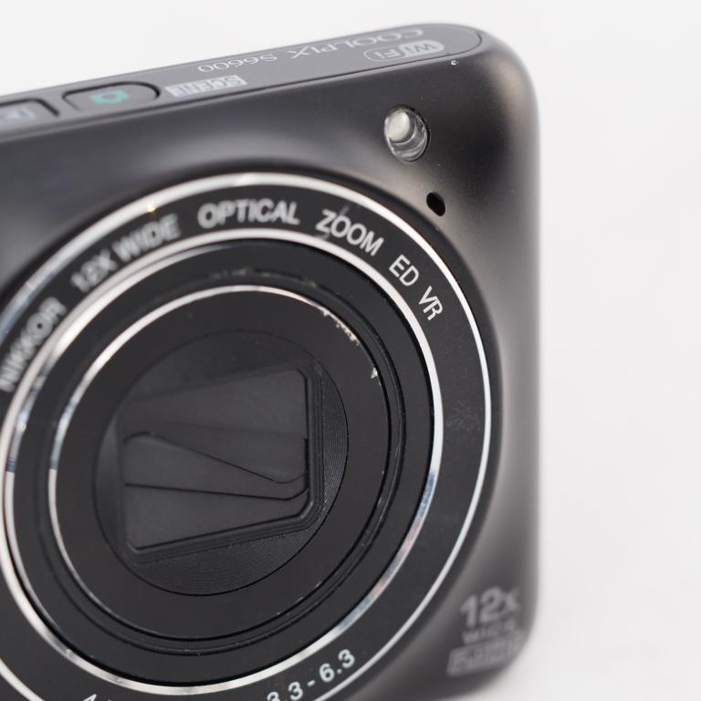 Nikon COOLPIX S6600 スマートブラック ニコン クールピクス