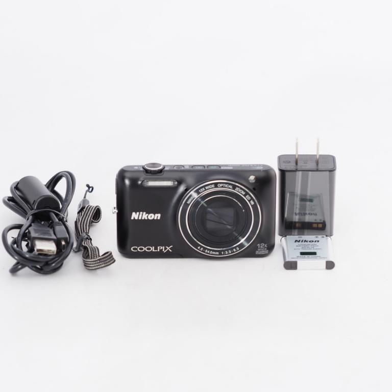 Nikon COOLPIX S6600 スマートブラック ニコン クールピクス