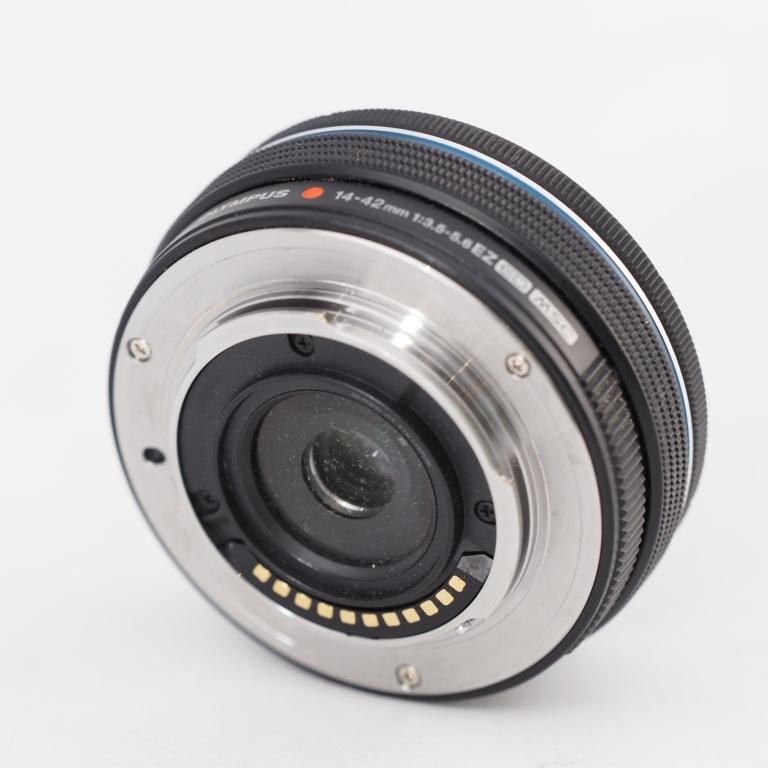 OLYMPUS 電動式パンケーキズームレンズ M.ZUIKO DIGITAL ED 14-42mm F3.5-5.6 EZ BLK オリンパス マイクロフォーサーズマウント #12940 |  | 05