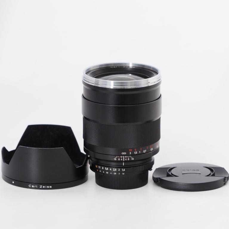 Carl Zeiss Distagon T* 35mm F1.4 ZF.2 ブラック レンズフード付 ニコンAi-S マウント #13189