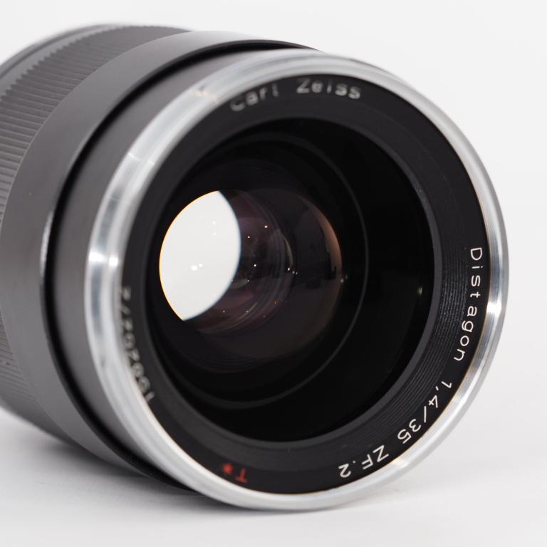 Carl Zeiss Distagon T* 35mm F1.4 ZF.2 ブラック レンズフード付 ニコンAi-S マウント #13189