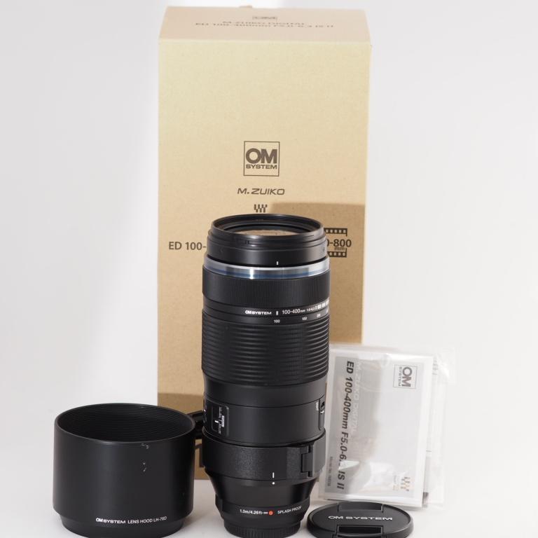 OM SYSTEM M.ZUIKO DIGITAL ED 100-400mm F5.0-6.3 IS II 2型 マイクロフォーサーズ用 #13239 |  | 01