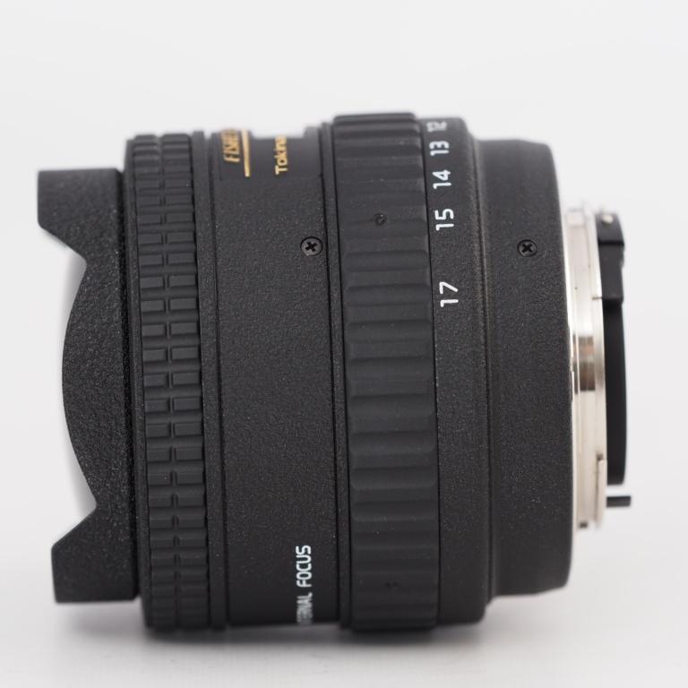 Tokina トキナー 魚眼ズームレンズ AT-X 107 DX Fisheye 10-17mm F3.5-4.5 (IF) ニコンFマウント用 APS-C対応 #13322