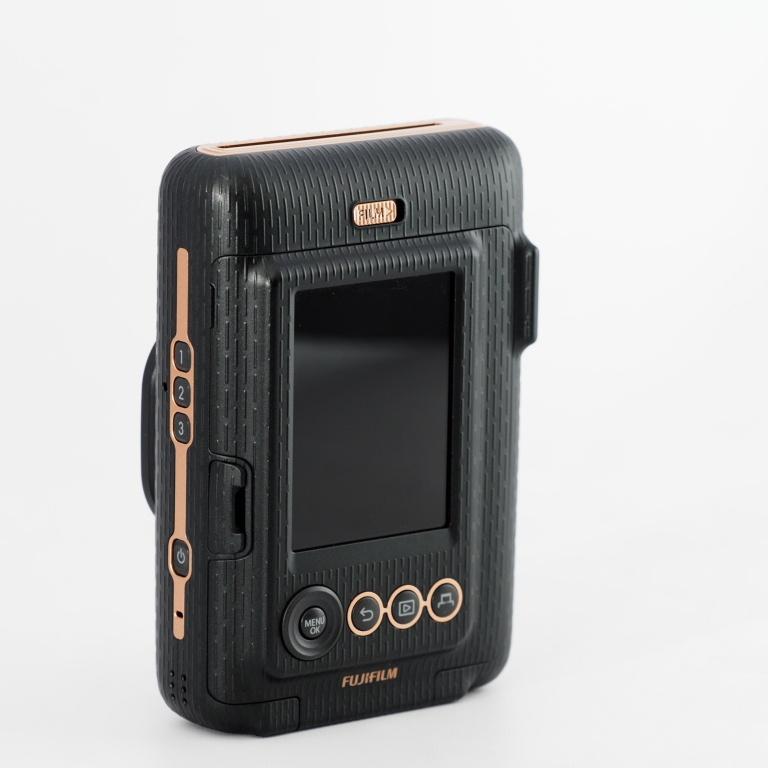 FUJIFILM 富士フイルム チェキ インスタントカメラ/スマホプリンター instax mini LiPlay エレガントブラック INS MINI HM1 ELEGANT BLACK #13608_3