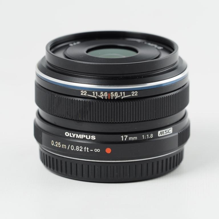 OM SYSTEM オリンパス OLYMPUS 単焦点レンズ M.ZUIKO DIGITAL 17mm F1.8 ブラック #13686 | 