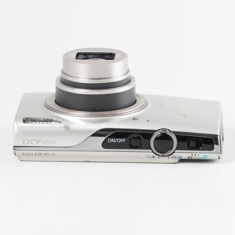 Canon IXY 650 シルバー 光学12倍ズーム/Wi-Fi対応 キヤノン