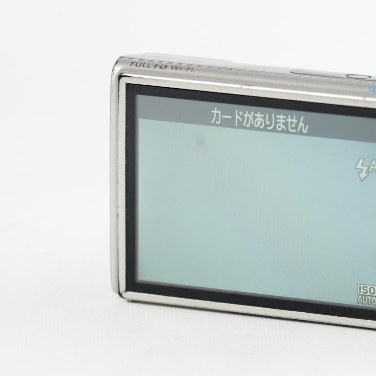 動作品✨CANON IXY650 キャノン イクシー シルバー Wi-Fi搭載 Canon IXY 650 シルバー 光学12倍ズーム/Wi-Fi対応 キヤノン