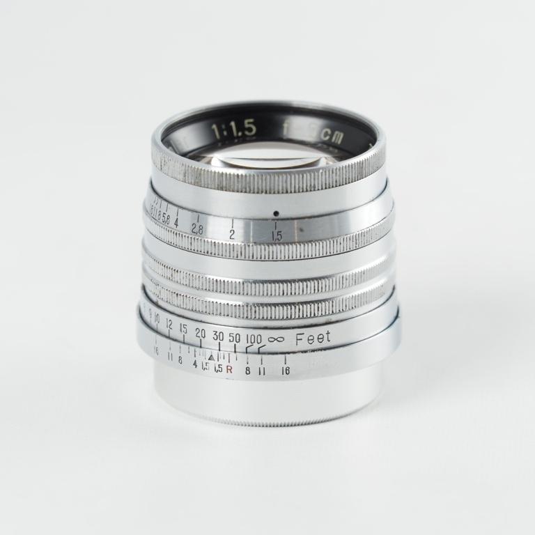 Simlar 5cm f1.5 50mm Leica L39 Tokyo Kogaku 東京光学 シムラー Feet