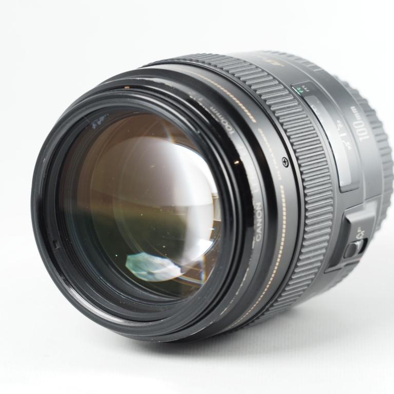Canon キヤノン 単焦点中望遠レンズ EF100mm F2 USM フルサイズ対応